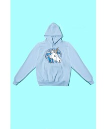 OPENING CEREMONY | Opening Ceremony x 'Spring Breakers' DTF/UNICORN HOODIE in light blue (パーカー)