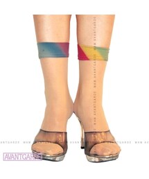 MAM AVANTGARDE | See-through Socks 20Denier/Rainbow(ソックス/靴下)