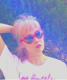 ハートサングラス(サングラス)