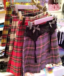 BUBBLES | チェックプリーツスカート(スカート)