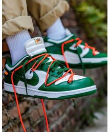 NIKE | Off-WhiteとNIKEのダンク Lowとのコラボです。この色が気に入ってます。(スニーカー)