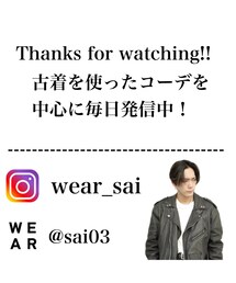 Instagram sai__wear | その他