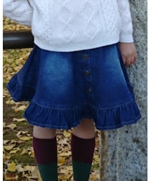韓国子供服 | デニムスカート