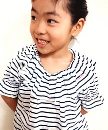 襟の刺繍がかわいい | トップス