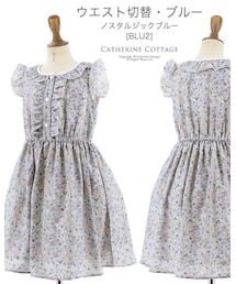 Catherine Cottage | フラワープリントワンピース  HS004(ワンピース)