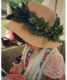 お茶の葉冠✨ | アクセサリー