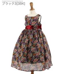 Catherine Cottage | 花柄シフォンワンピース PC167A(ワンピース)