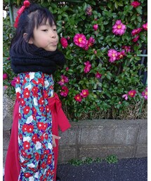 山茶花とコラボ | その他