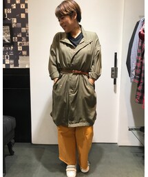 別コーデ | モッズコート