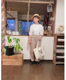 Samansa Mos2 | サスペンダーパンツ(パンツ)