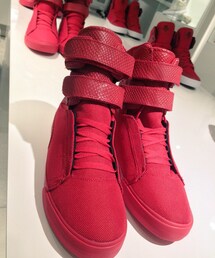 SUPRA FOOTWEAR | SOCIETY II RED RED(スニーカー)