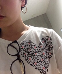 キース・へリング 古着T(Tシャツ/カットソー)