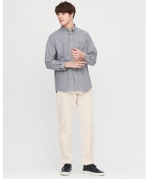 UNIQLO | レギュラーフィットテーパードジーンズ(デニムパンツ)