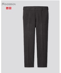 UNIQLO | ウールブレンドノータックパンツ(スラックス)