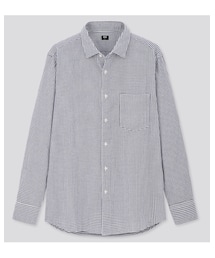 UNIQLO | フランネルシャツ(セミワイドカラー・長袖)(シャツ/ブラウス)