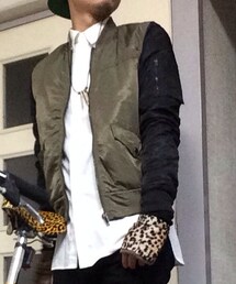 H&M DIVIDED | MA-1ジャケット(ミリタリージャケット)