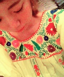 used | 刺繍ワンピース(ワンピース)