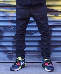 ###のコーティングスキニースウェットデニム(デニムパンツ)