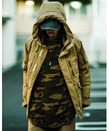 BEAMS | フードを被ったとこ(ダウンジャケット/コート)