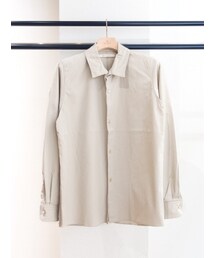 Honor gathering | dressy finish cotton gaberdine wide collar shirts(シャツ/ブラウス)