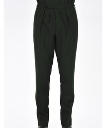 LAD MUSICIAN | 2TUCK SLACKS(gray khaki)(スラックス)