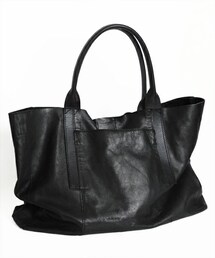 PATRICK STEPHAN | Leather tote wide 'layer'　トートバッグ(トートバッグ)