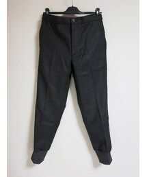 RAINMAKER | ウールカシミヤリブパンツ(スラックス)