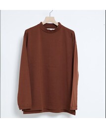 Honor gathering | super heavy suvin gold mock neck knit T(Tシャツ/カットソー)