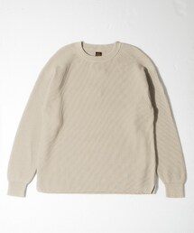 BATONER | 両畦クルーネックプルオーバー(ニット/セーター)