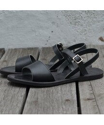 Honor gathering | real italian vachetta leather sandal(サンダル)