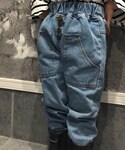 韓国子供服の「パンツ(デニムパンツ)」
