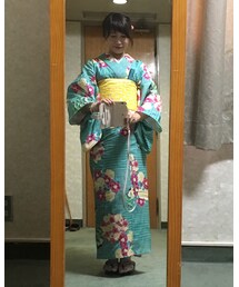 控室にて | 浴衣