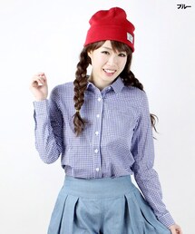 WOmB | ギンガムチェックシャツ(シャツ/ブラウス)