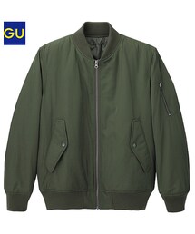 GU | ミリタリーショートブルゾン(ミリタリージャケット)
