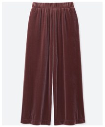 UNIQLO | ベロアワイドパンツ(パンツ)