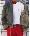 Gosha Rubchinskiy(ゴーシャラブチンスキー)の「ジャケット/アウター(ムートンコート)」