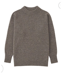 UNIQLO | ラムブレンドオーバーサイズハイセーター(ニット/セーター)