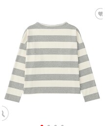 UNIQLO | ボーダーモックネックT(Tシャツ/カットソー)