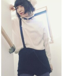 つなぎニットパンツ | オールインワン・サロペット