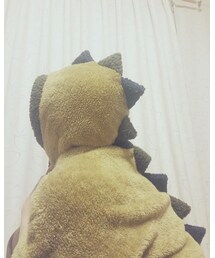 怪獣ポンチョあったかすぎ… | ポンチョ