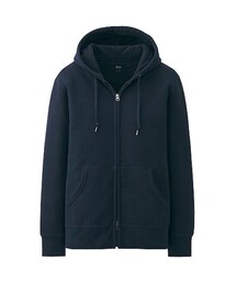 UNIQLO | MEN スウェットフルジップパーカ（長袖）Ａ(パーカー)