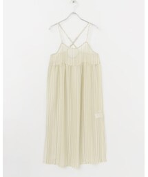 KBF | シアーストライプキャミワンピース/BEIGE(ワンピース/ドレス)