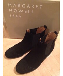 MARGARET HOWELL | スエードサイドゴアブーツ(ブーツ)
