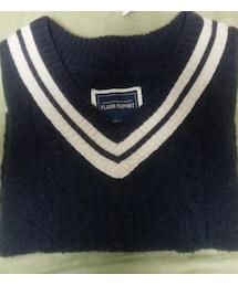 FLASH REPORT | チルデンVネックニット(ニット/セーター)