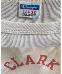 Champion | 70s ベースボールT 染み込みプリント(Tシャツ/カットソー)