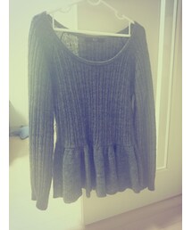 Another Edition | ニットチュニック(ニット/セーター)