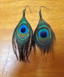 孔雀ピアス(ピアス（両耳用）)