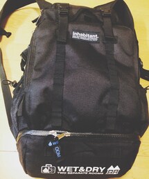 INHABITANT | くろいリュック(バックパック/リュック)