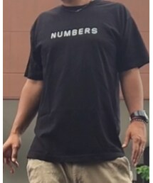 NUMBERS | (Tシャツ/カットソー)