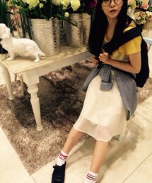 used | used
シフォンスカート
(スカート)